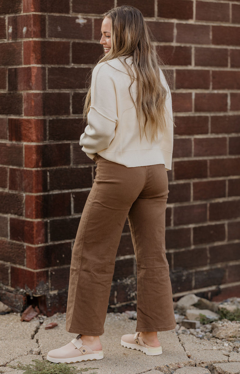CIARA BROWN 4 BUTTON BOTTOMS BY IVY & CO