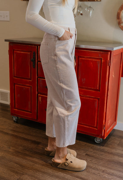 NYA WASHED SEMI BALLOON PANT BY IVY & CO