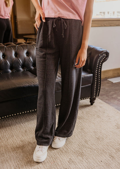 ESTER BLACK COMFY PANTS BY IVY & CO