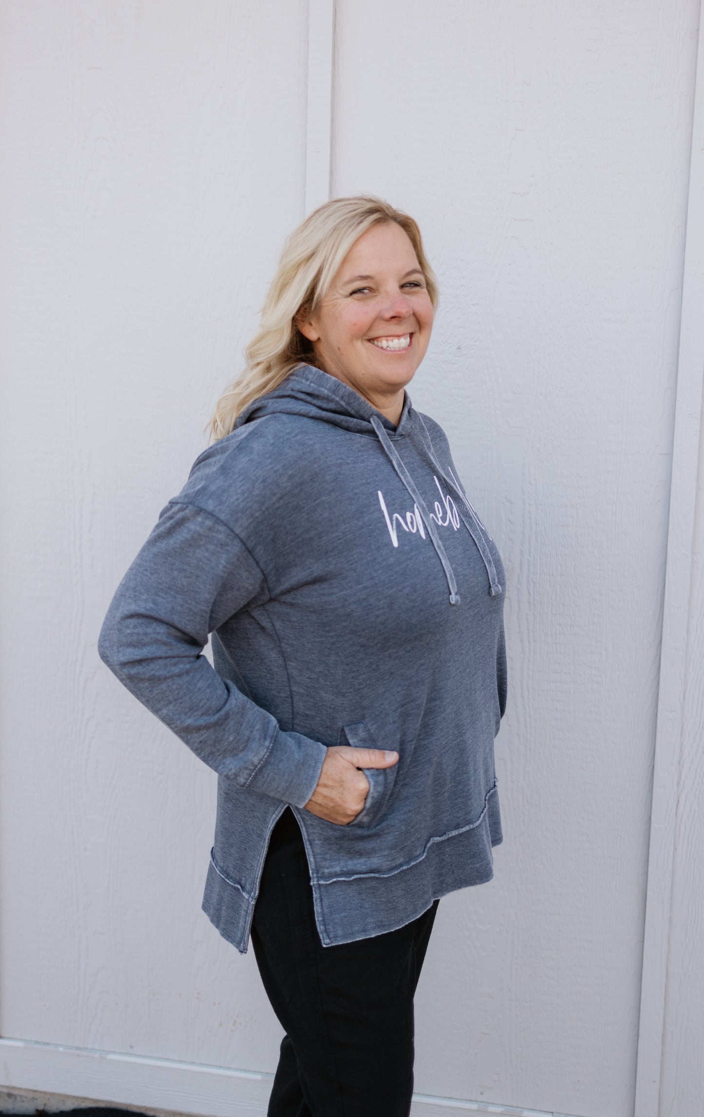 HOMEBODY NAVY SWEATSHIRT