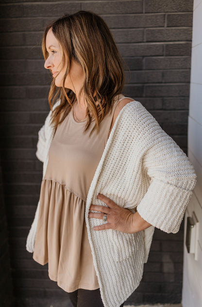 RYAH CHENILLE CARDIGAN