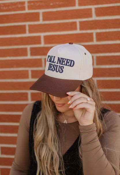 YA'LL NEED JESUS TRUCKER HAT