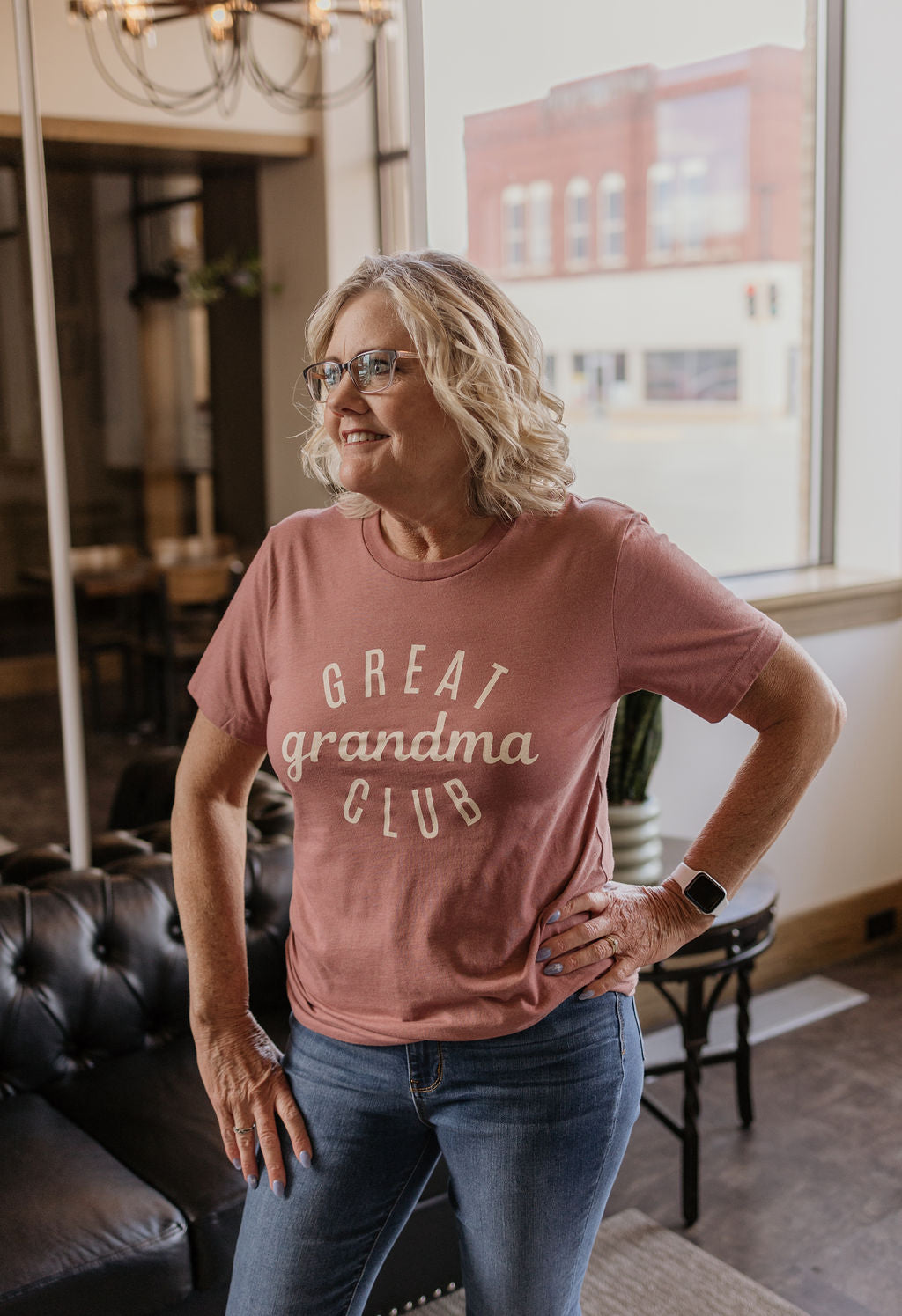 GREAT GRANDMA CLUB GRAPHIC TEE