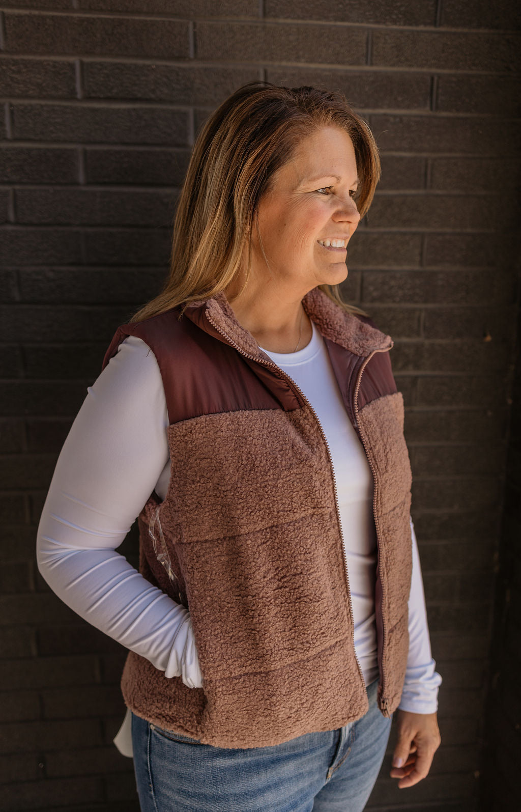 FELICITY POLAR ZIP-UP VEST