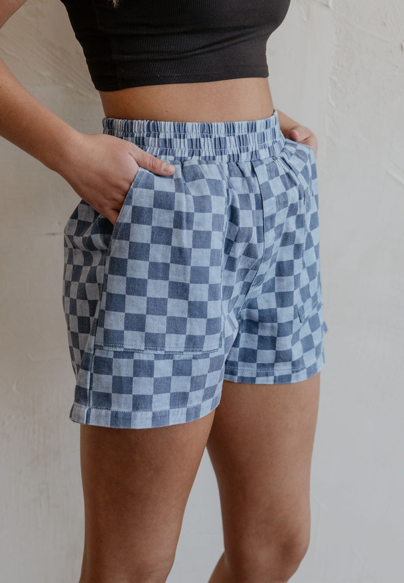 RYDER CHECKERED SHORTS BY IVY & CO