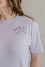 CONSIDER HOW THE WILD FLOWERS GROW GRAPHIC TEE 2 COLOR OPTIONS