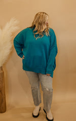 NANCI OVERSIZED SWEATER 2 COLOR OPTIONS AVAILABLE IN CURVY & REGULAR