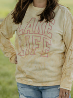 LAKE LIFE TIE DYE CREW NECK SWEATSHIRT 2 COLOR OPTIONS