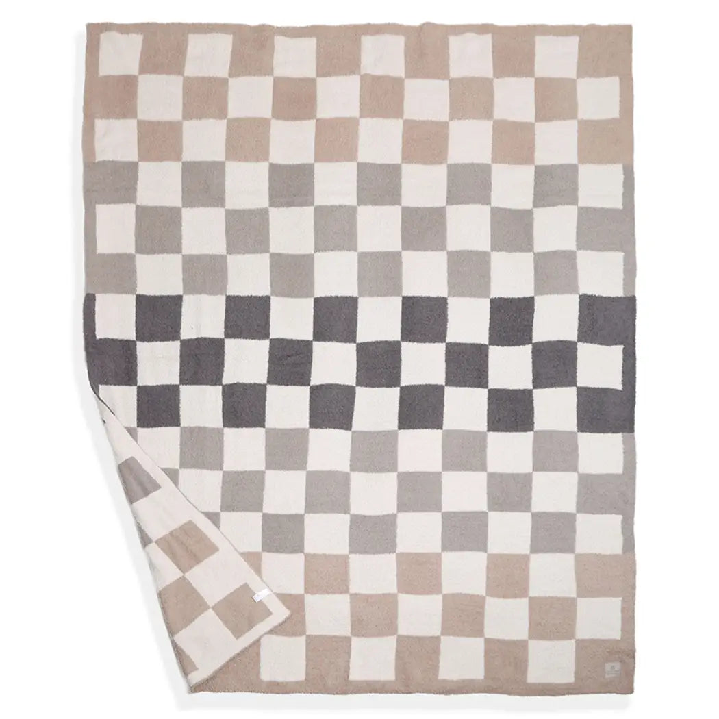 CHECKERED THROW BLANKET