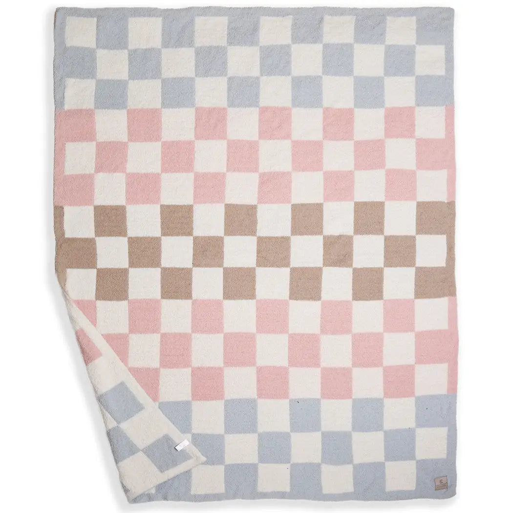 CHECKERED THROW BLANKET