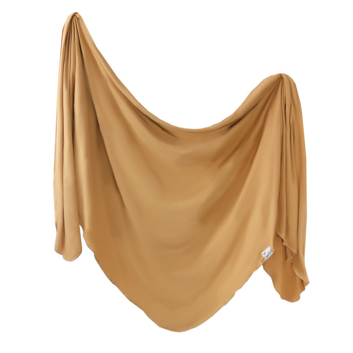 COPPER PEARL KNIT SWADDLE BLANKET