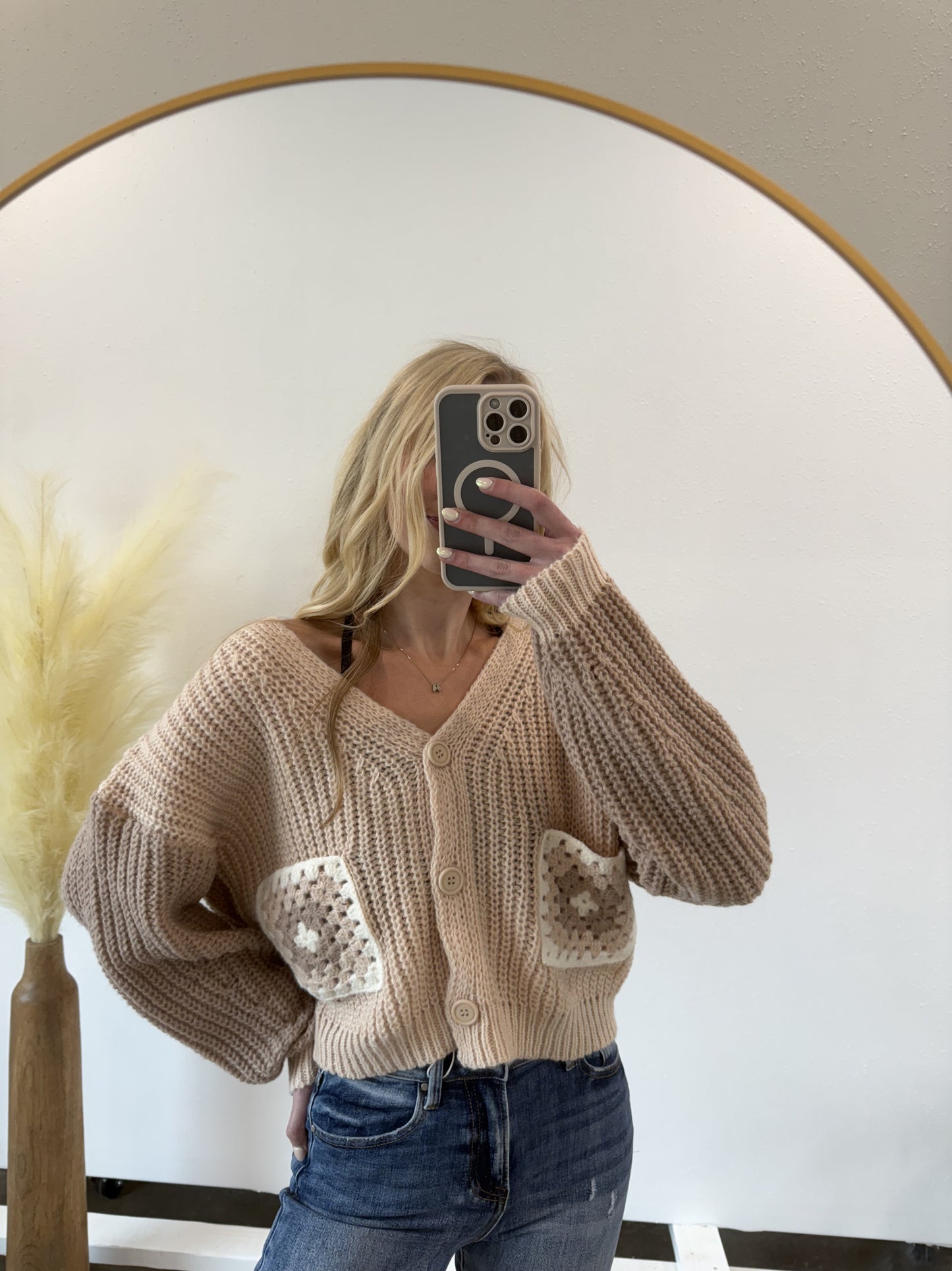 LINA CROCHET CARDIGAN BY IVY & CO