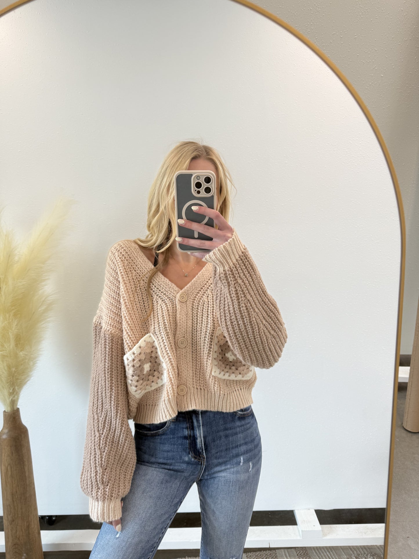 LINA CROCHET CARDIGAN BY IVY & CO