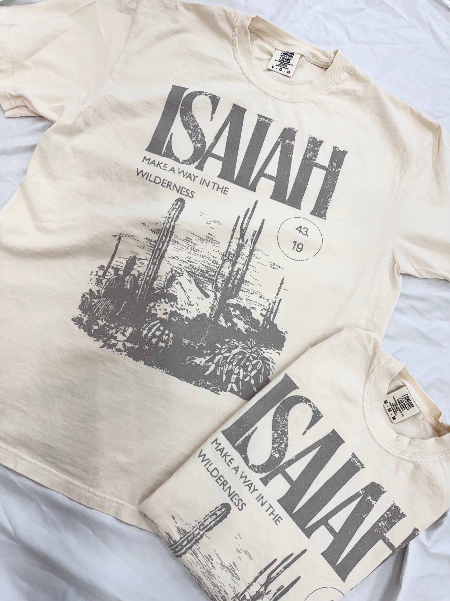 ISAIAH 43:19 GRAPHIC TEE