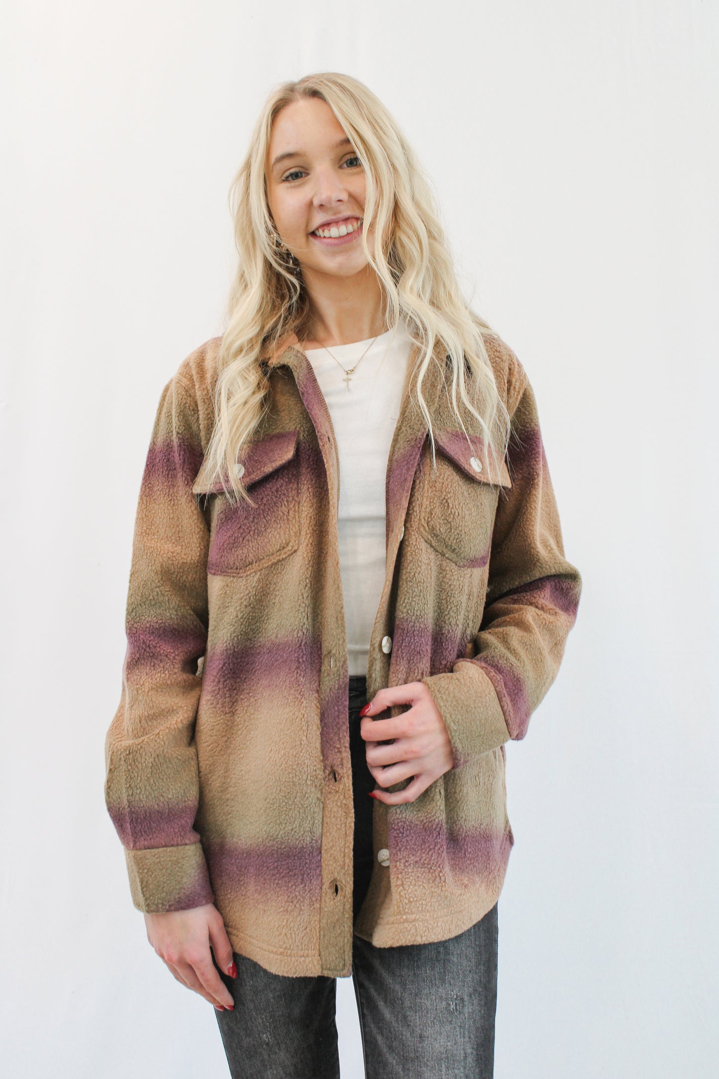 TULLIS PLAID SHACKET