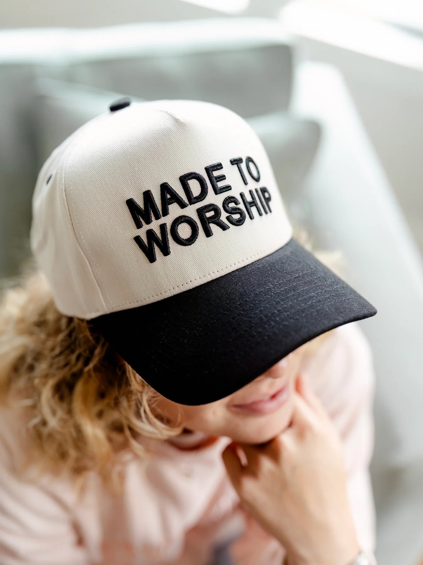 MADE TO WORSHIP TRUCKER HAT