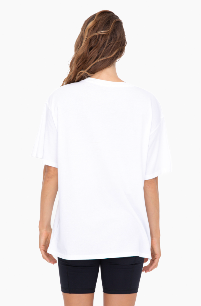 CHRISTI ORGANIC COTTON BOYFRIEND TEE