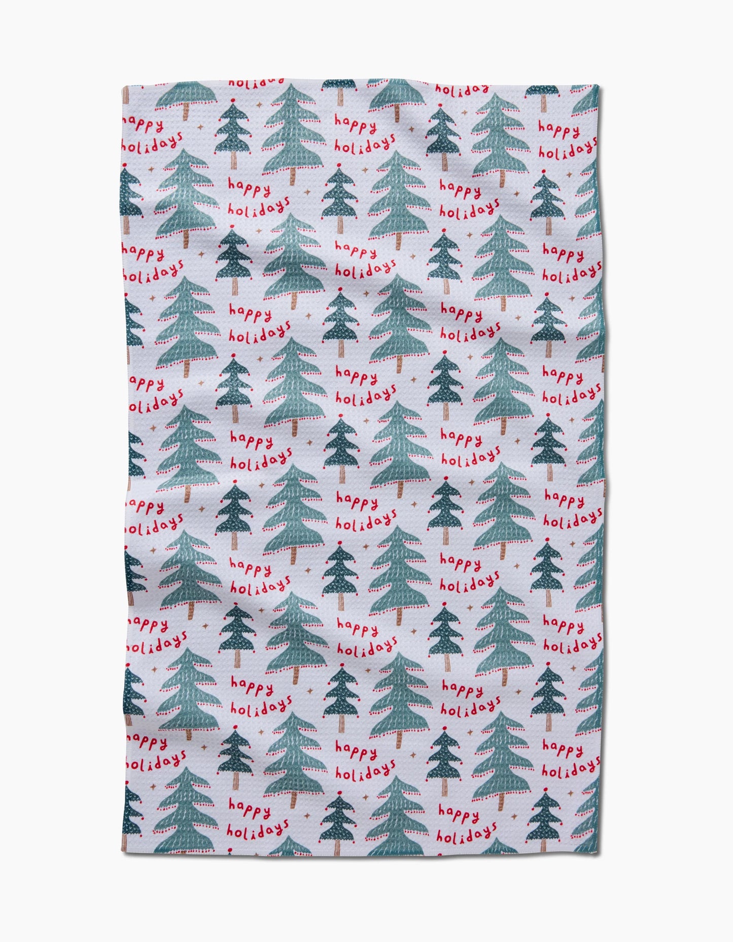 CHRISTMAS GEOMETRY TEA TOWEL