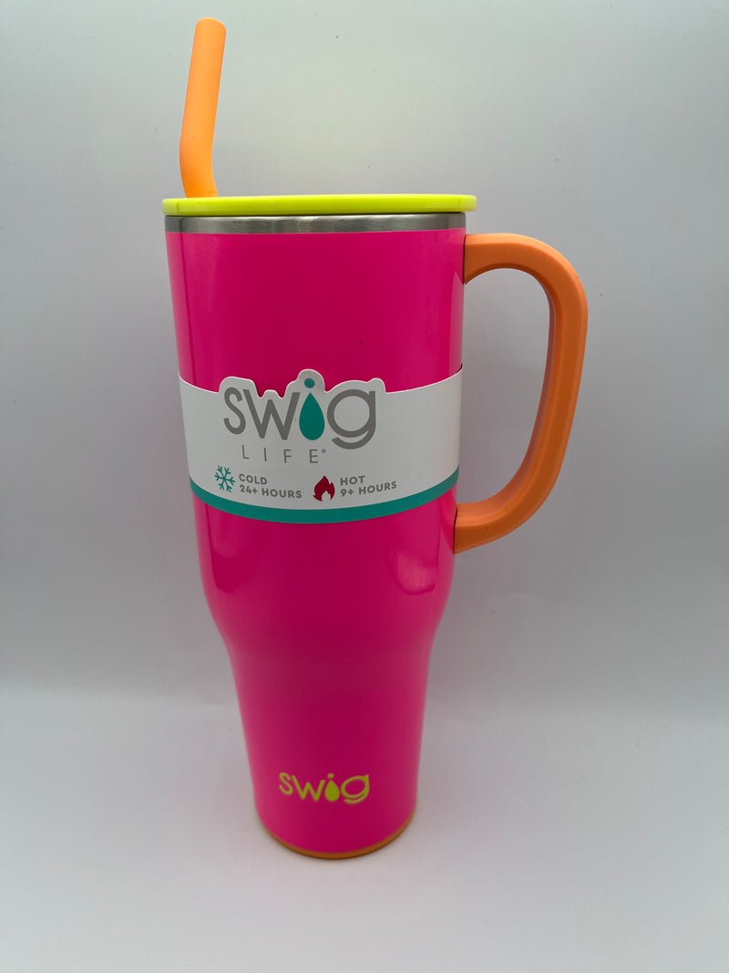 Dreamsicle 40oz Mega Mug w/Handle + Straw - Swig Life