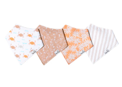 COPPER PEARL BABY BANDANA BIBS