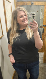 KELSI CURVY BOXY FIT BASIC TEE 3 COLOR OPTIONS