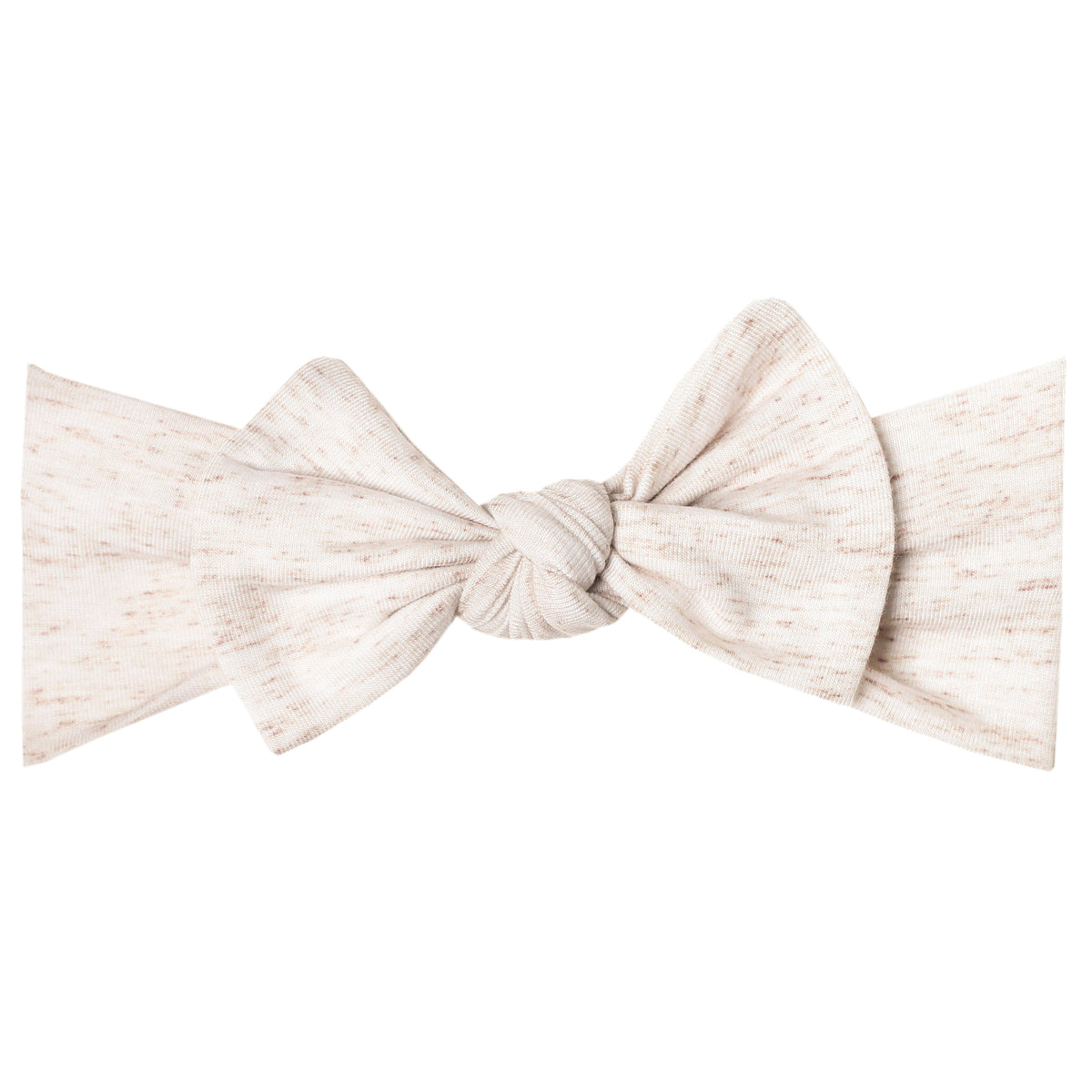 COPPER PEARL KNIT HEADBAND BOW