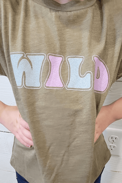 WILD GRAPHIC TEE