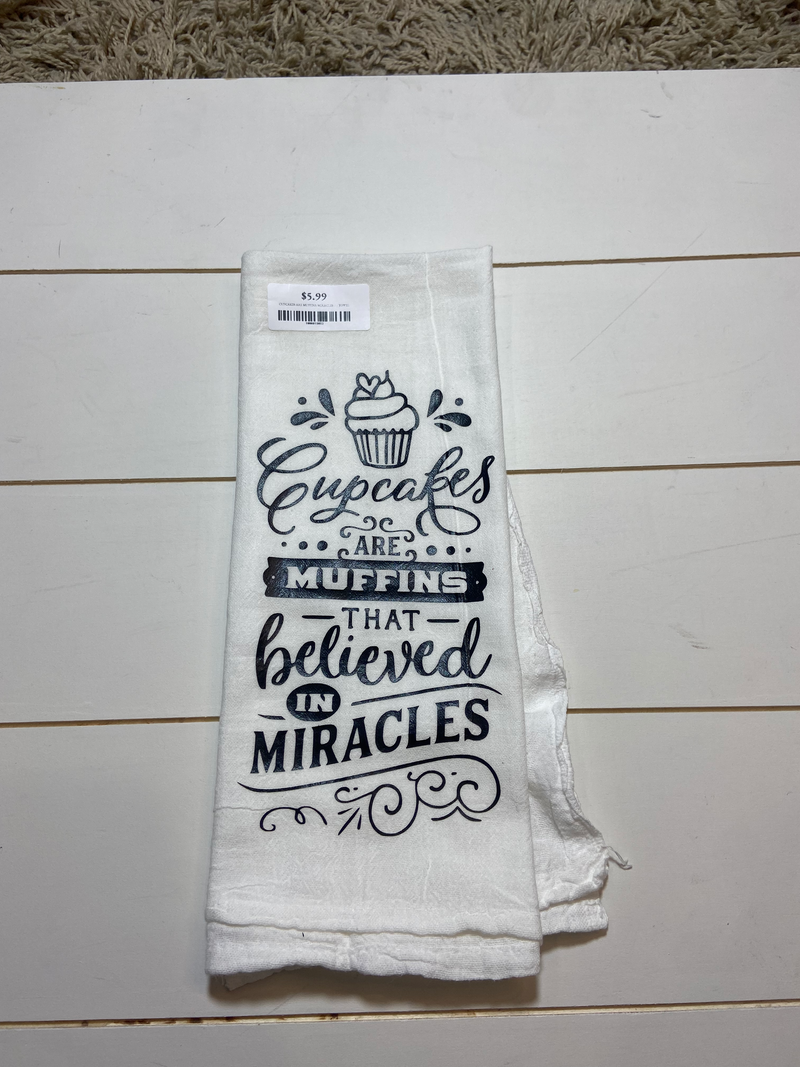 FLOUR SACK TOWEL MULTIPLE DESIGN OPTIONS