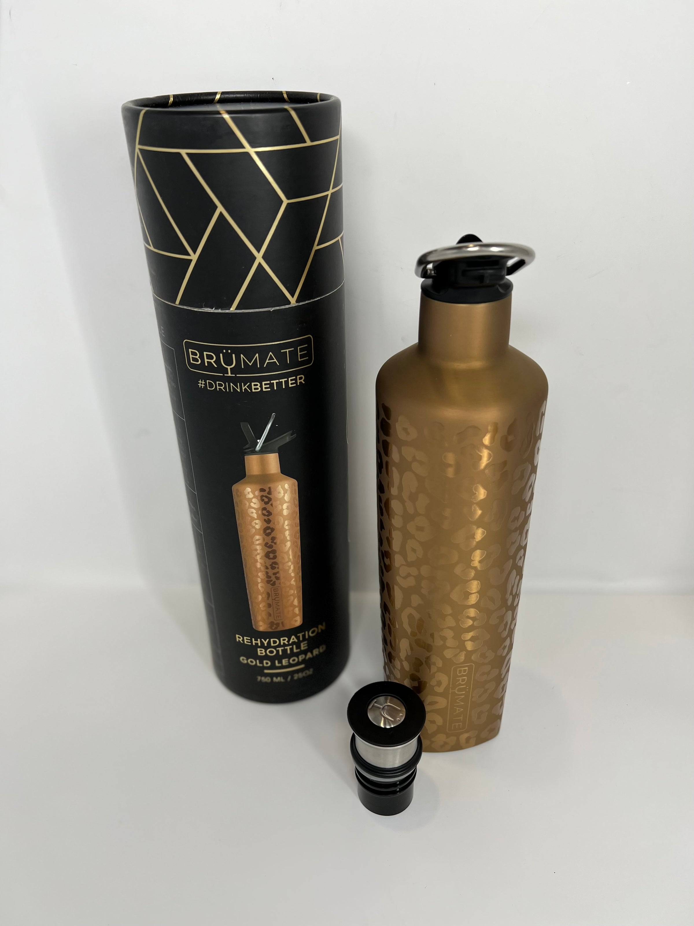 Brumate 25 Oz Rehydration Bottle - Gold Leopard – Southern Roots Boutique