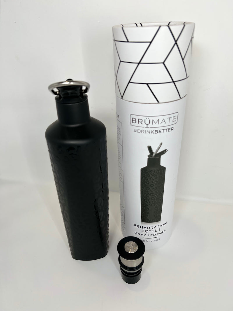 BruMate Rehydration Bottle | 25 oz - Matte Black