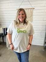 MRS. CLAUS BUT MARRIED TO THE GRINCH GRAPHIC TEE