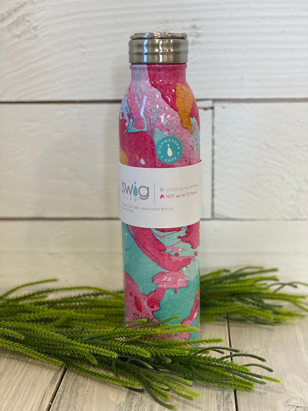 SWIG 20 OUNCE WATER BOTTLE FUN DESIGNS – B Fierce Boutique, Inc.