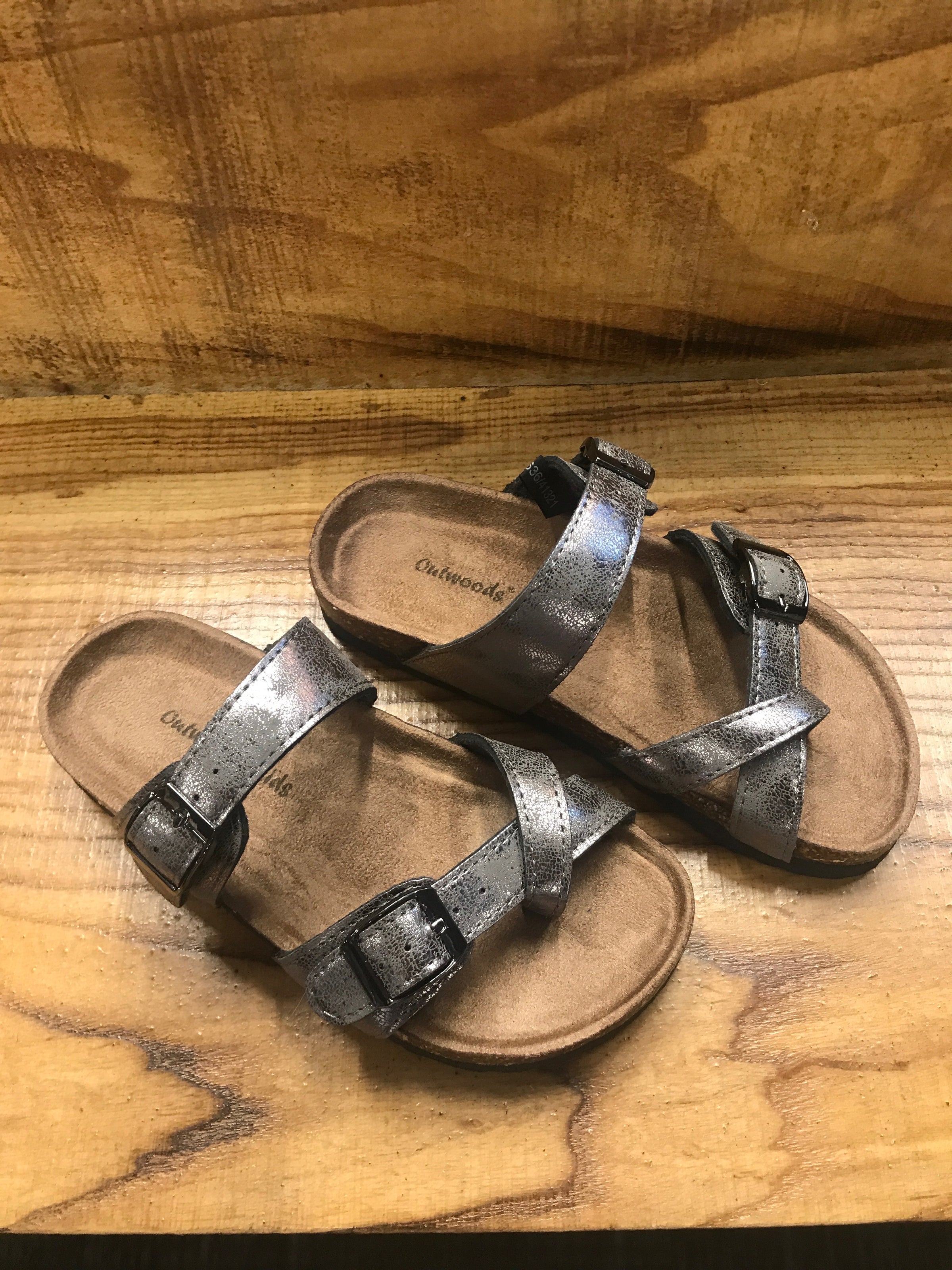 Outwoods 2025 sandals pewter