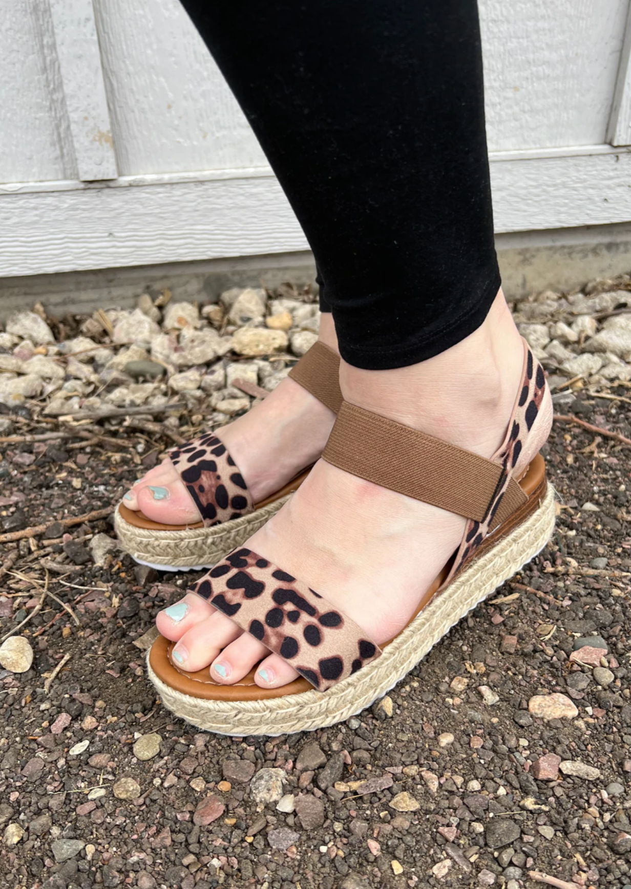 MALLORY CHEETAH PRINT SANDAL