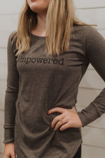 EMPOWERED LONG SLEEVE TOP