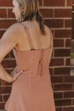 KIRBEE BACK LACE UP DRESS BY IVY & CO