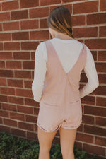 MAYA COTTON TWILL BUTTON FRONT ROMPER BY IVY & CO